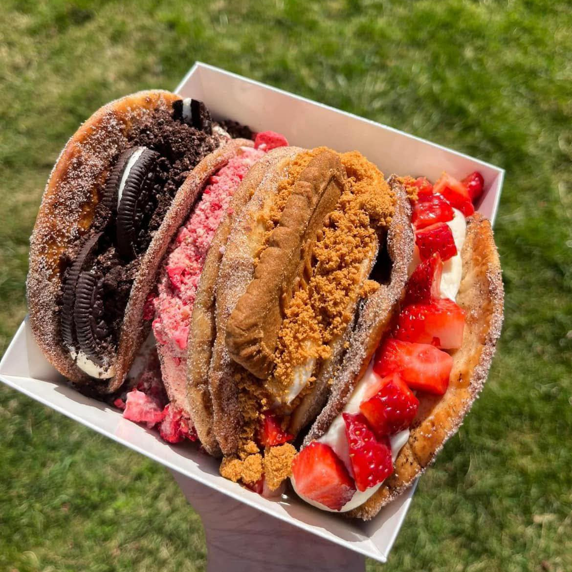 Cheesecake Tacos