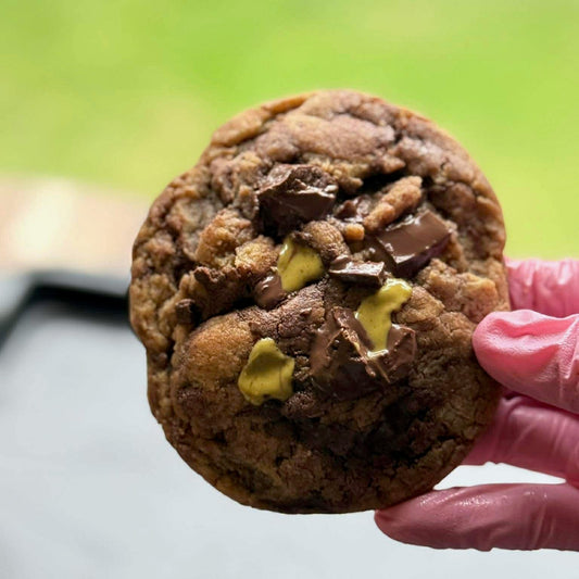 Dubai Chocolate Chip Cookies